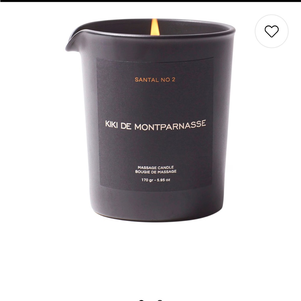 New Kiki De Montparnasse Large Massage Oil Candle